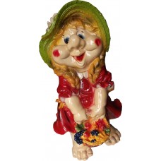 Девочка с корзиной